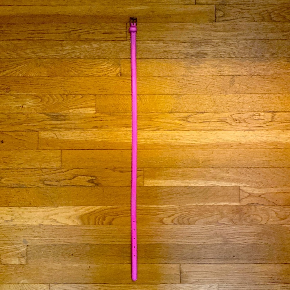Skinny Pink Belt